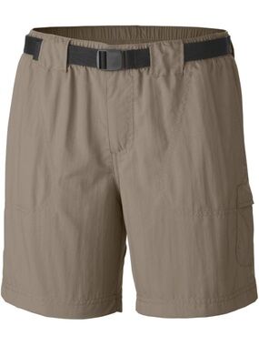 Columbia Women's 6” Sandy River Tan Cargo Shorts Regular Fit with Belt NWT L